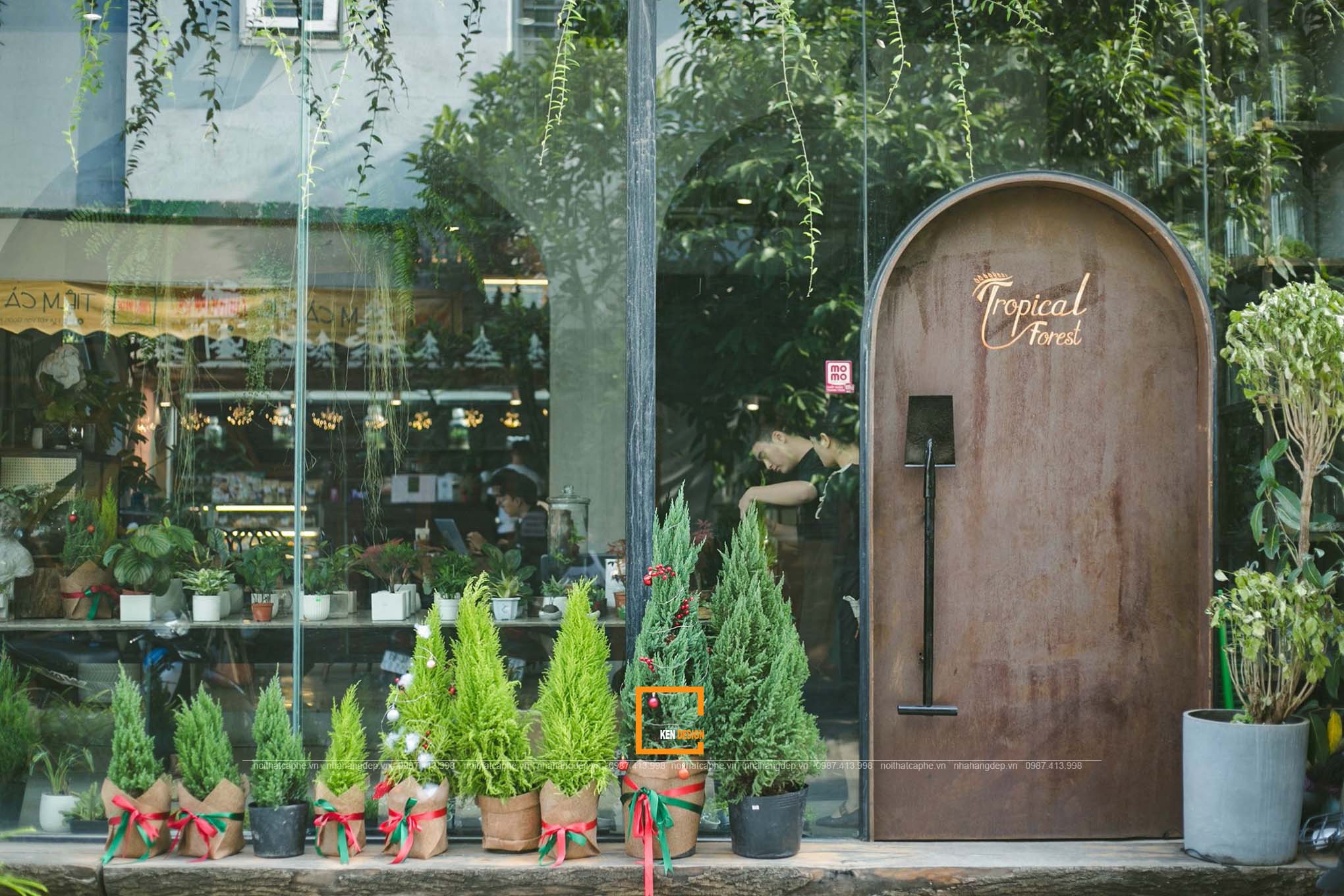 thiết kế tropical forest hồ văn quán